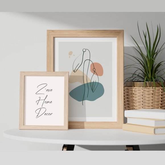 Modern Minimalist Abstract Nature Boho Wall Art Print Home Decor [No Fra… - Picture 5 of 5